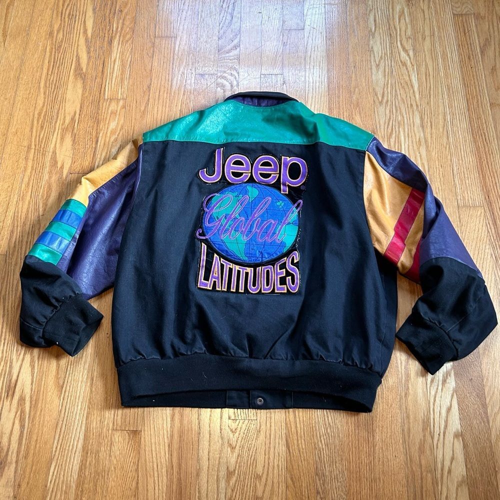 VTG Jeff Hamilton USA Olympics Special Edition Jeep Global Latitudes Jacket XL